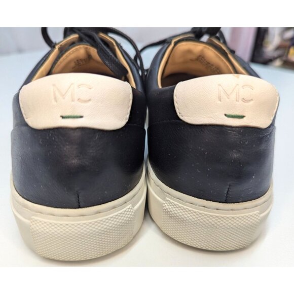 Moral Code Kady Black Leather Woman's Sneaker Sz 8 - Picture 5 of 7